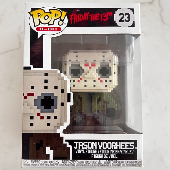 Funko Pop 8-Bit: Friday the 13th - Jason Voorhees #23 - NIB - Picture 1 of 6